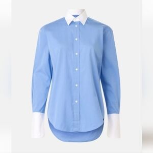 Polo Ralph Lauren Long Sleeve Button Front Shirt Collared Long Sleeve Size 10